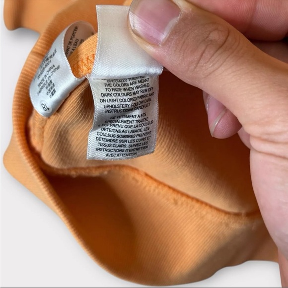 Tommy Bahama Relax Sweater Mens Large Orange Long Sleeve 1/4 Zip Disney Mickie - Picture 10 of 14